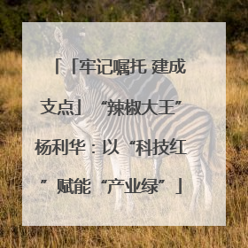 「牢记嘱托 建成支点」“辣椒大王”杨利华：以“科技红”赋能“产业绿”