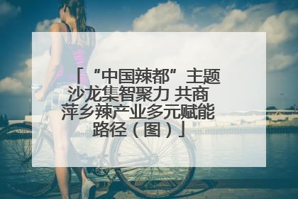 “中国辣都”主题沙龙集智聚力 共商萍乡辣产业多元赋能路径（图）