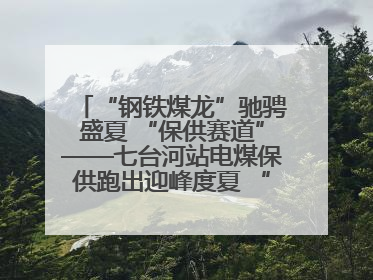 “钢铁煤龙”驰骋盛夏 “保供赛道”——七台河站电煤保供跑出迎峰度夏 “加速度”