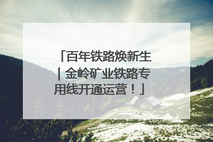 百年铁路焕新生｜金岭矿业铁路专用线开通运营！