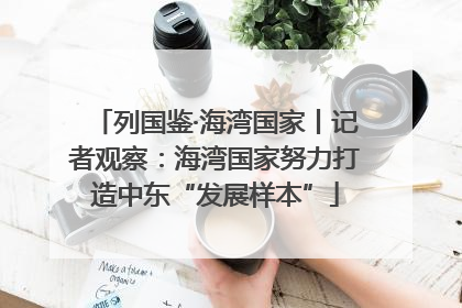 列国鉴·海湾国家丨记者观察：海湾国家努力打造中东“发展样本”