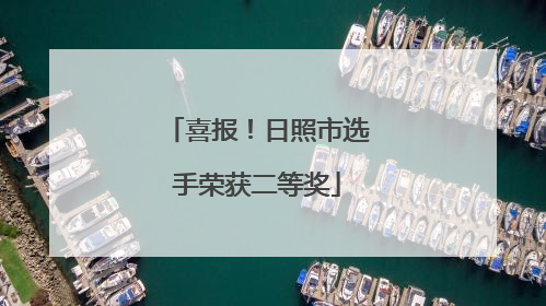 喜报！日照市选手荣获二等奖