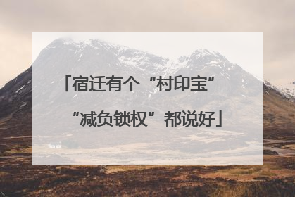 宿迁有个“村印宝” “减负锁权”都说好
