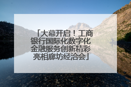 大幕开启！工商银行国际化数字化金融服务创新精彩亮相廊坊经洽会