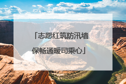 志愿红筑防汛墙 保畅通暖司乘心