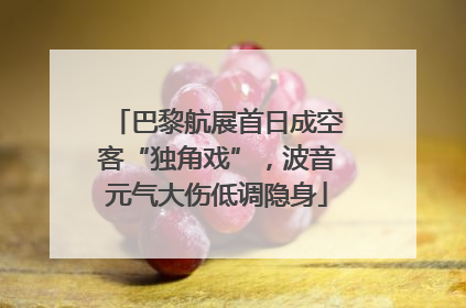 巴黎航展首日成空客“独角戏”，波音元气大伤低调隐身