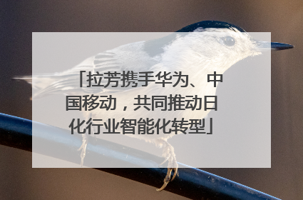 拉芳携手华为、中国移动，共同推动日化行业智能化转型