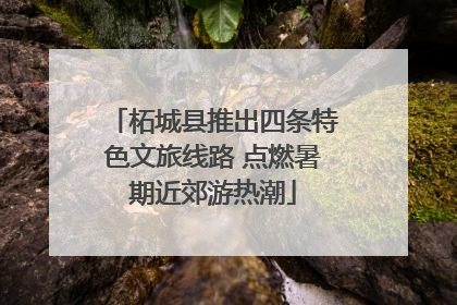 柘城县推出四条特色文旅线路 点燃暑期近郊游热潮