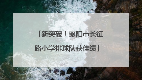 新突破！襄阳市长征路小学排球队获佳绩