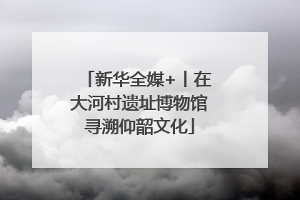 新华全媒+丨在大河村遗址博物馆寻溯仰韶文化