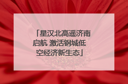 星汉北高遥济南启航 激活钢城低空经济新生态