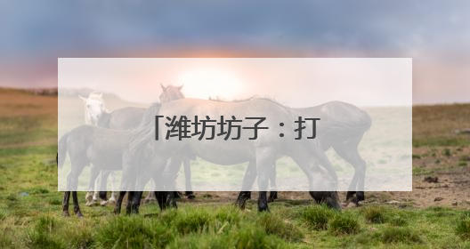 潍坊坊子：打造生态农业绿色发展新路径