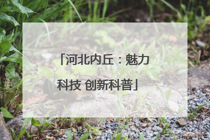 河北内丘：魅力科技 创新科普
