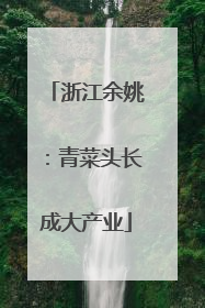 浙江余姚：青菜头长成大产业