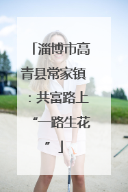 淄博市高青县常家镇：共富路上“一路生花”