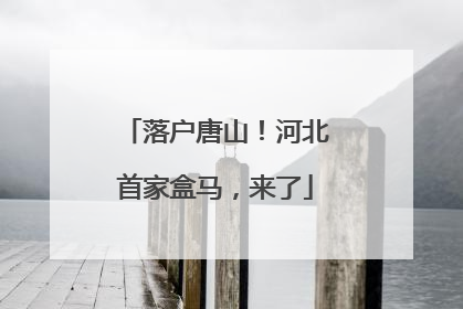 落户唐山！河北首家盒马，来了