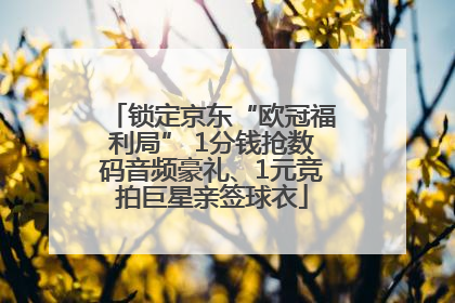 锁定京东“欧冠福利局” 1分钱抢数码音频豪礼、1元竞拍巨星亲签球衣