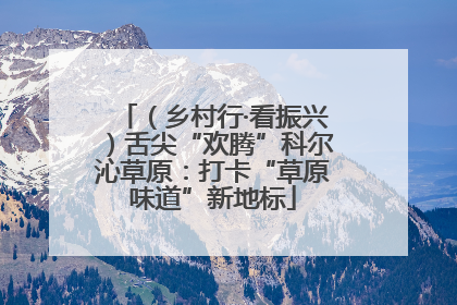 （乡村行·看振兴）舌尖“欢腾”科尔沁草原：打卡“草原味道”新地标