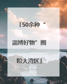 50余种“淄博好物”圈粉大湾区